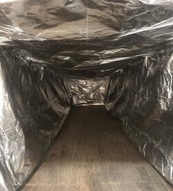 40' Thermal container liner without floor AlphaTherm F001.