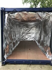 20' Thermal container liner without floor AlphaTherm T001.