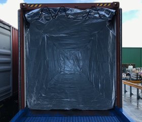 40&#039; Thermal container liner with floor AlphaTherm F002.