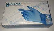 Nitrile Disposable Gloves Powderfree - HYCARE defense (BOX OF 100 GLOVES)