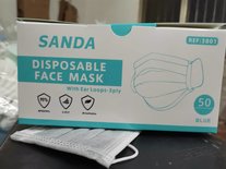 Disposable Face Mask (BOX OF 50 MASKS)