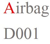 Airbag 800 x 1200 mm. Price per 1 pcs.
